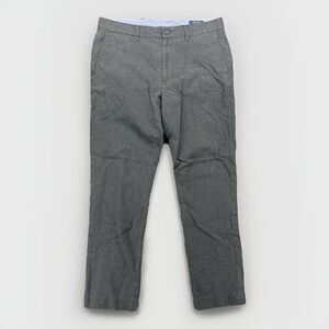 Polo Ralph Lauren Mens 34X32 Stretch Straight Fit Slacks Pants Gray